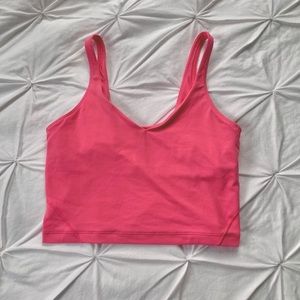 SOLD Lululemon Guava pink align tank!